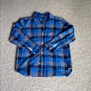 Gap kids button up collared shirt